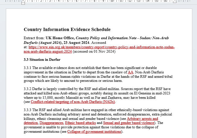 Create country schedule