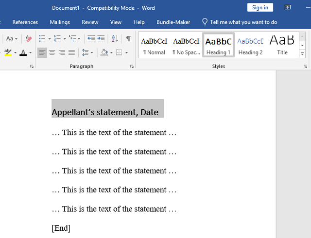 how to insert text in word document