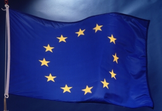 Pre-Brexit EU flag