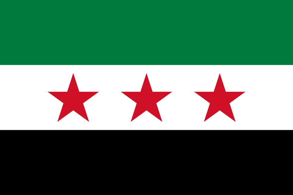 Flag of the Syrian revolution