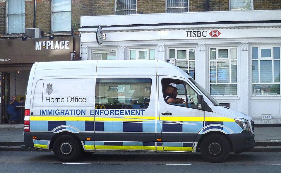Immigration Enforcement vehicle