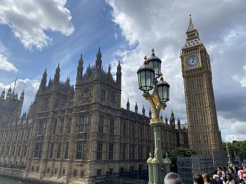 Big Ben from the Westminster Bridge [Source: Wikipedia]